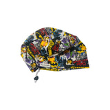 Character scrub cap (made with licensed marvel fabric)