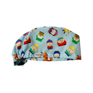 Character scrub cap (made with licensed South Park fabric)