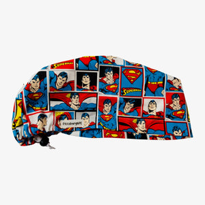 Character scrub cap (made with licensed marvel fabric)